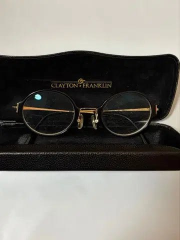 CLAYTON FRANKLIN 안경 티타늄 일본제