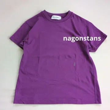 nagonstans 반팔 T셔츠 퍼플 사이즈 MEDIUM