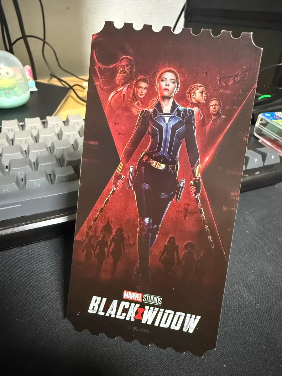 블랙위도우 오리지널티켓