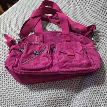 Kipling 2way 토트백 핑크