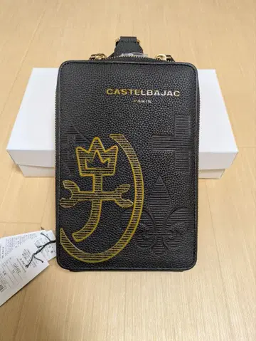 [ 미사용 새상품 ] 까스텔바작 바디백 원숄더 카눌레 블랙