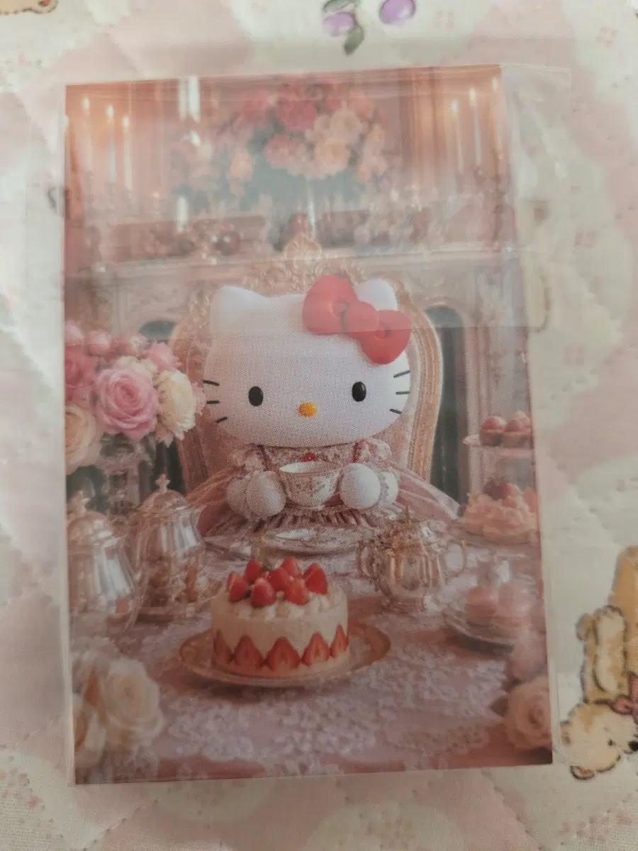 케이크 키티 포카 대지