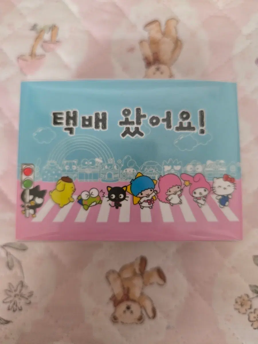 산리오 택배왔어요 스티커 세트