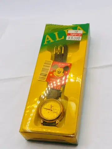 미사용품 SEIKO ALBA 세이코 디즈니 미키마우스 손목시계 2