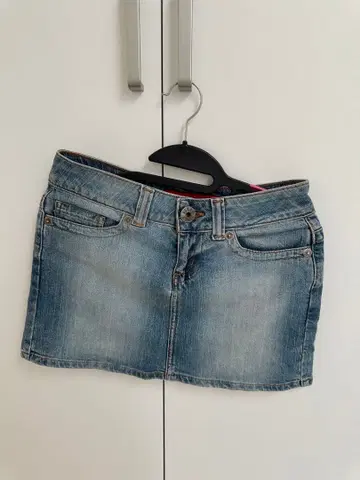 GUESS JEANS 데님 미니 스커트