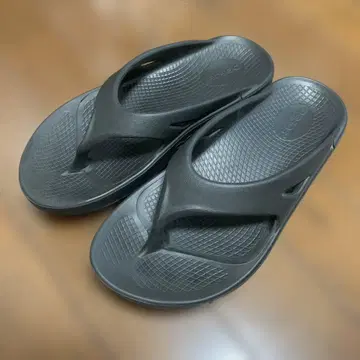 OOFOS OOriginal 리커버리 샌들 블랙