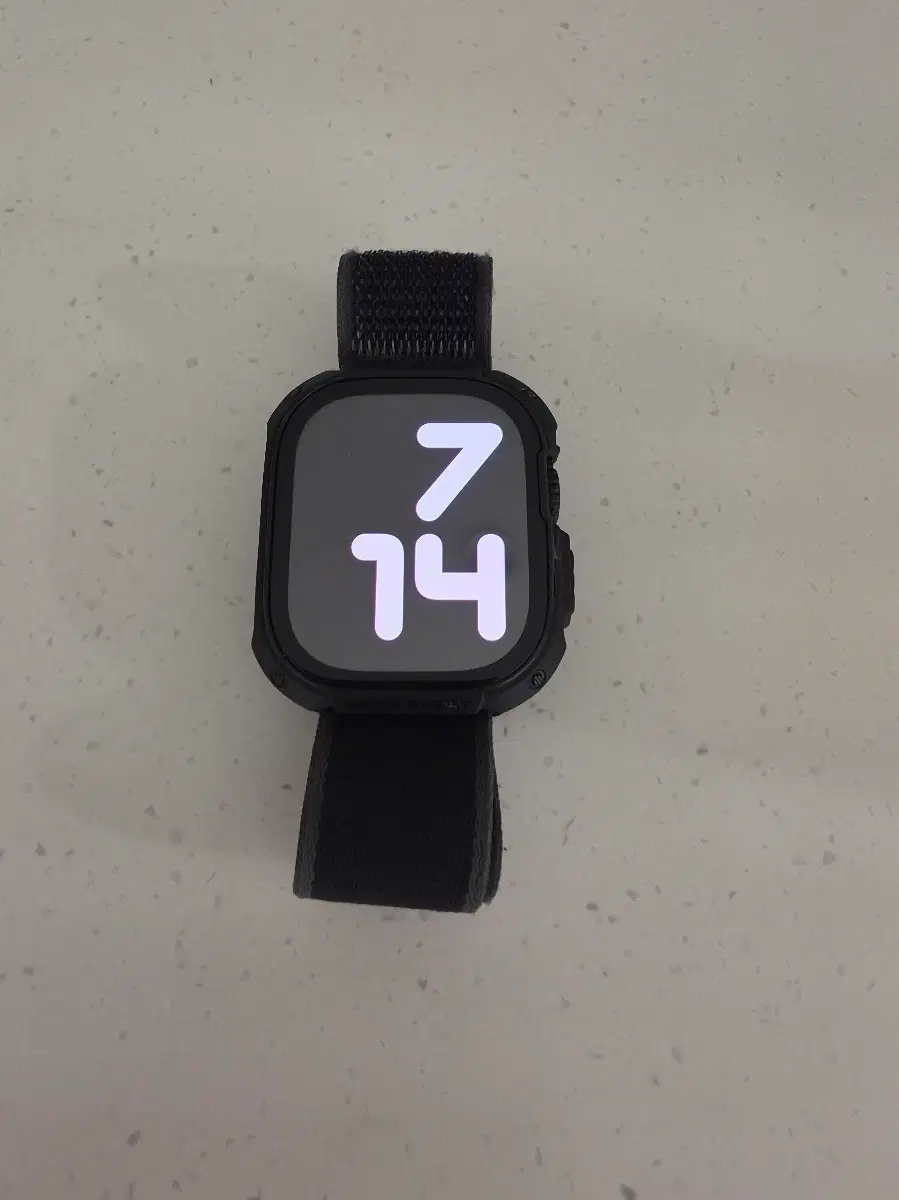 애플워치 울트라2 49mm 티타늄 블랙 트레일 루프