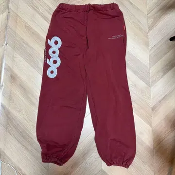 9090 스웨트 팬츠 보르도