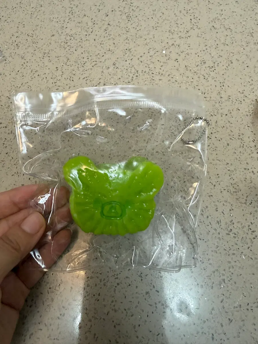 리락쿠마 초록젤리 말랑이 스퀴시