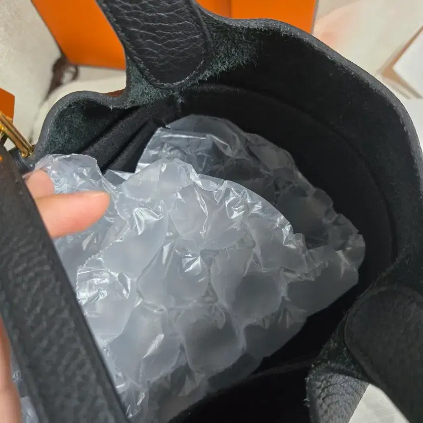 에르메스 피코탄 18 블랙 금장 사진 6