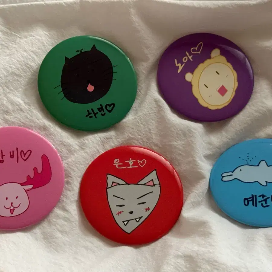 플레이브 케타포 럭드 캔뱃지 일괄