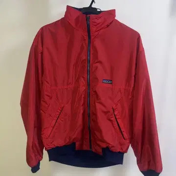 80s Patagonia 삼각형 택 USA제 M 쉘드 신틸라 빨간색 파랑