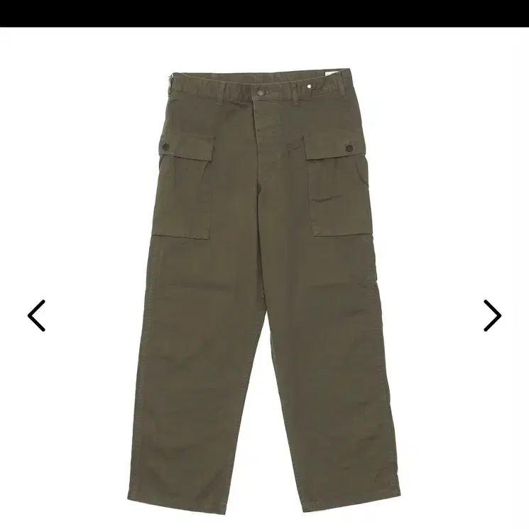 (3size) 오어슬로우 US ARMY 2포켓 카고 팬츠