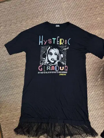 HYSTERIC GLAMOUR 반팔 티셔츠 원피스