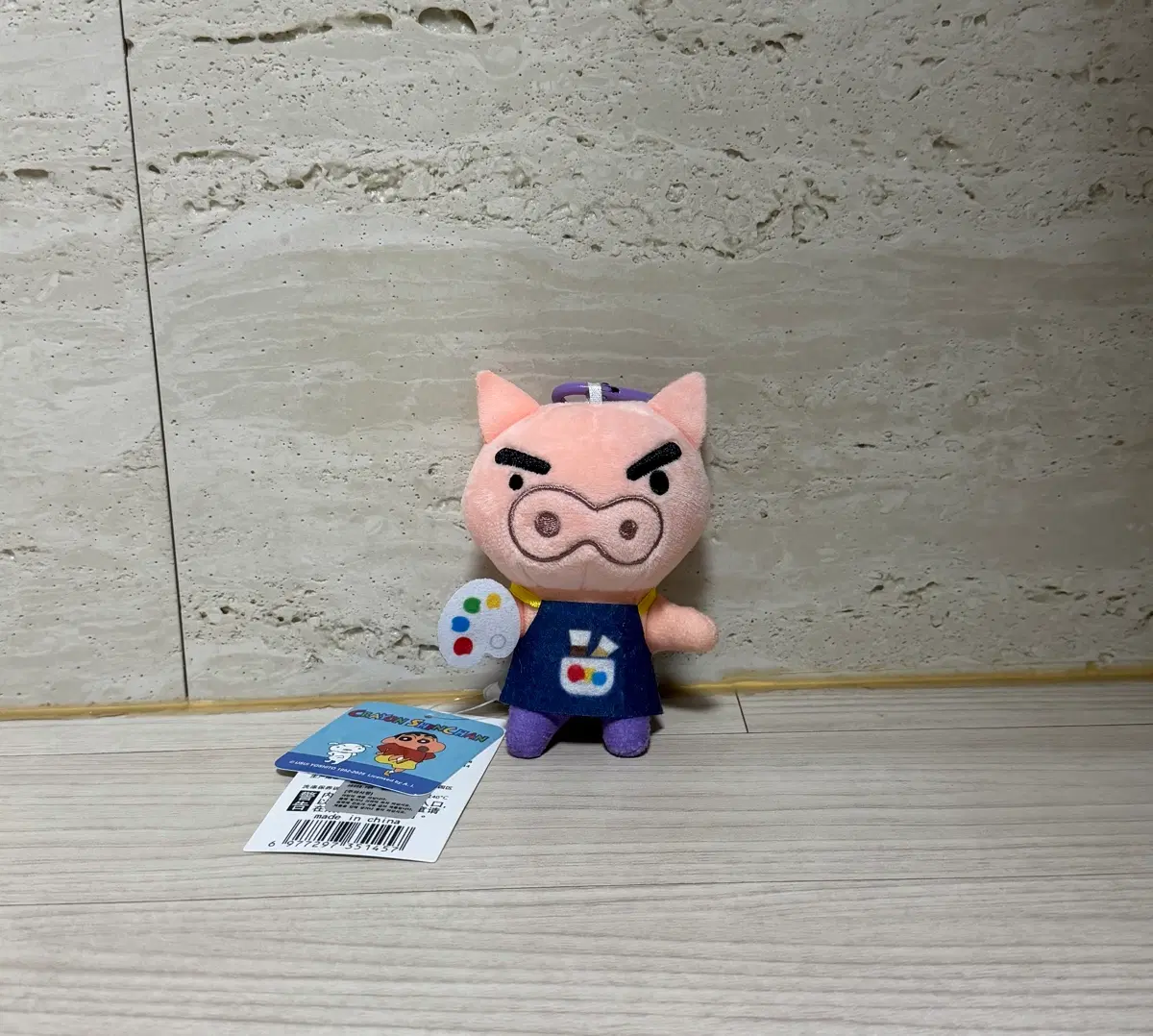 크레용신짱 짱구 부리부리대마왕 미술시간 인형 키링