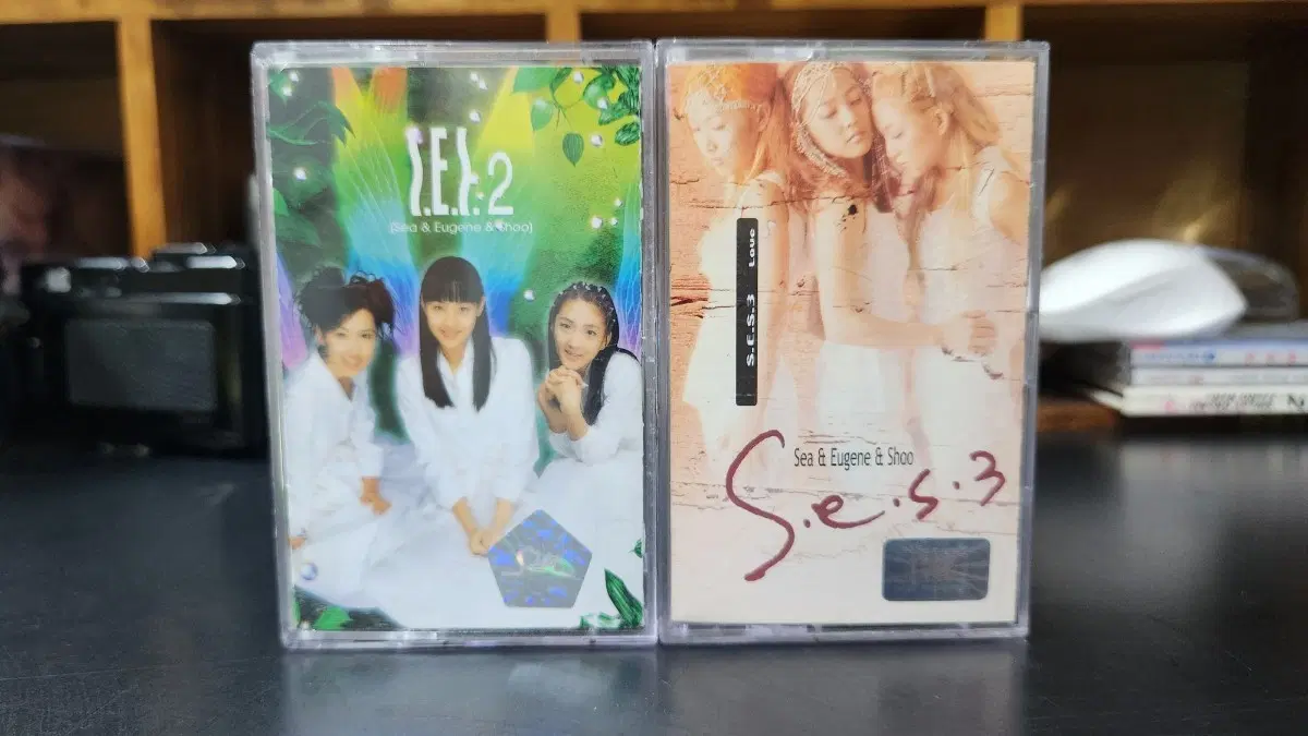 S.E.S. 2집 + S.E.S. 3집 카세트 테이프