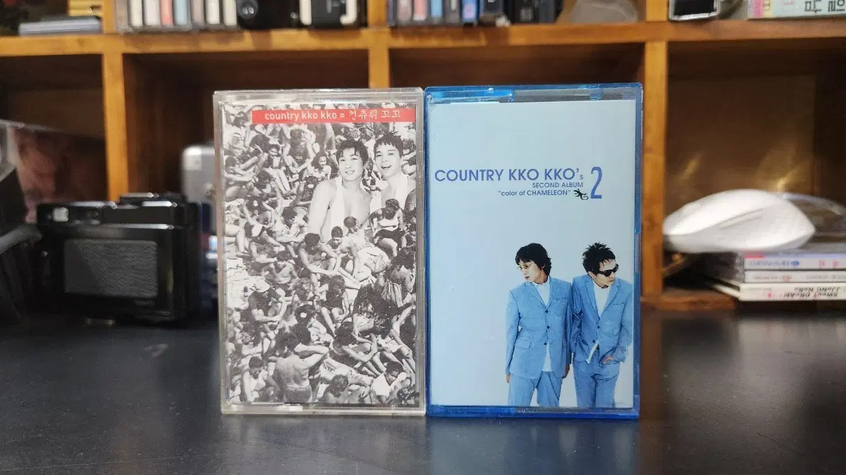 컨츄리꼬꼬 1집 + 2집 카세트 테이프
