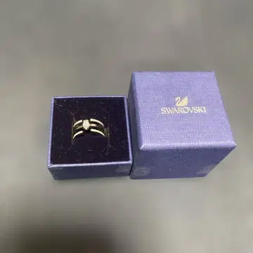 Swarovski 스와로브스키 3연풍 반지 크리스탈
