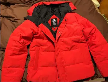 CANADA GOOSE 맥밀란 파카 다운 자켓 레드 남성용