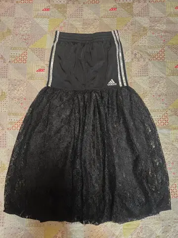 [새상품급 리메이크] adidas 리메이크 레이스 스커트