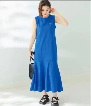 LACOSTE B:MING by BEAMS 카노코 슬리브리스 원피스
