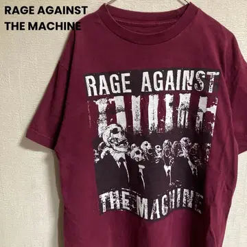 RAGE AGAINST THE MACHINE 밴드 티셔츠