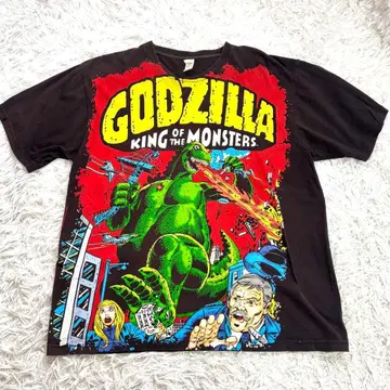 90s 고질라 T셔츠 L사이즈 프린트 Godzilla