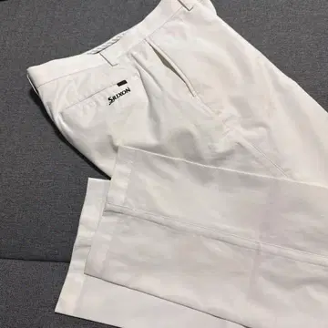SRIXON 남성용 골프 팬츠 화이트