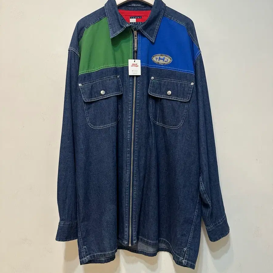 타미힐피거 90s 집업자켓