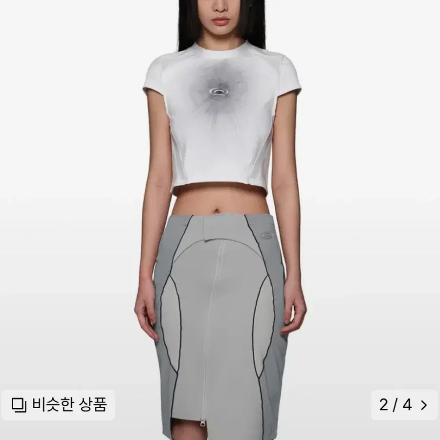 아트오브필드 크롭 티셔츠 새제품