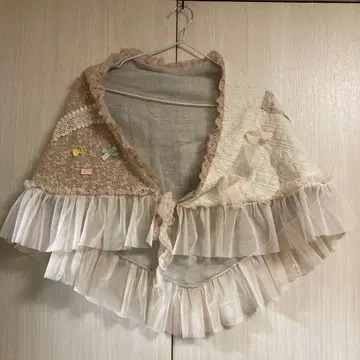 장밋빛 볼 핸드메이드 볼레로 겉옷 내추럴 모리걸