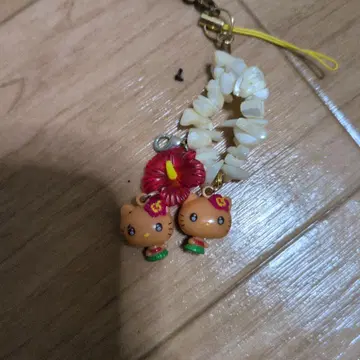 지역 한정 일광화상 키티 흔들 목걸이 줄 스트랩