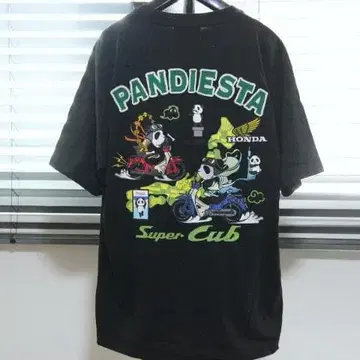 PANDIESTA HONDA 팬디에스타 풍뢰신 슈퍼커브 티셔츠