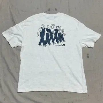 Lee 리 카우보이 백로고 반팔 XL
