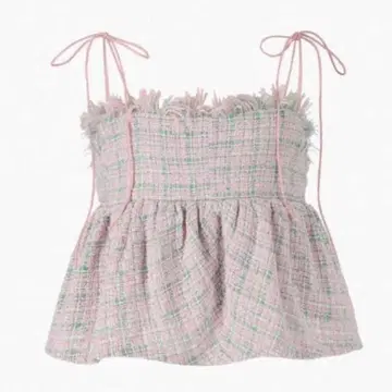 Bibiy. MELINA TWEED 뷔스티에