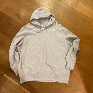 유니클로 풀오버 후드티 그레이 4XL