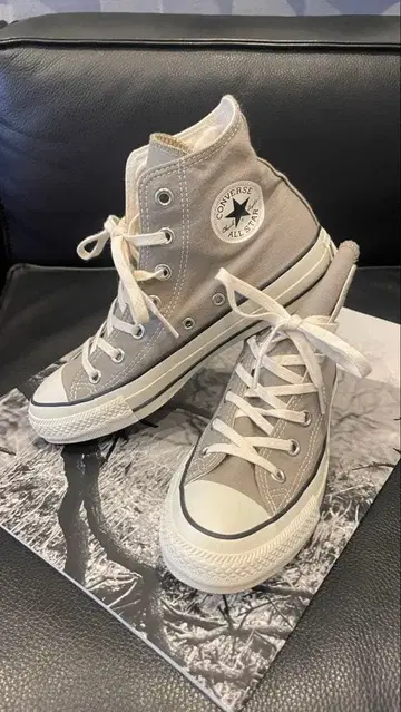 Converse All Star 하이컷 그레이 23cm