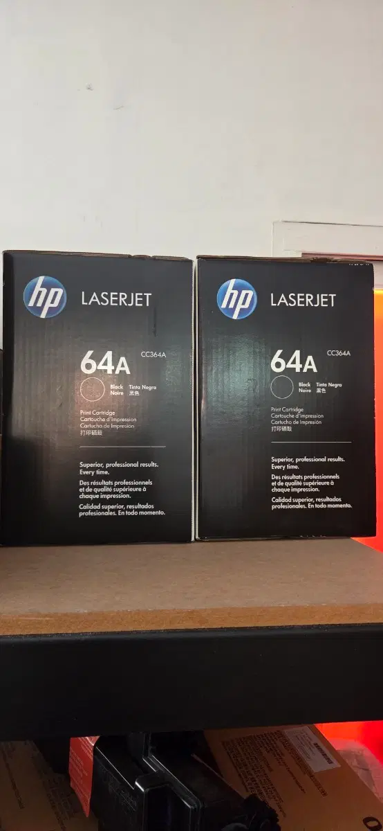 hp 정품토너(미개봉) CC364A