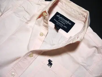 abercrombie boys XL 셔츠 핑크