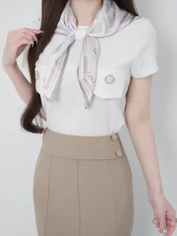 Lumignon LUMI papillon noble scarf tops