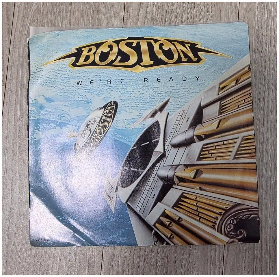 보스턴 Boston We're Ready 7인치 싱글 프로모션, lp