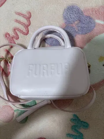 FURFUR 마이크로 스퀘어 보스턴 백 핑크