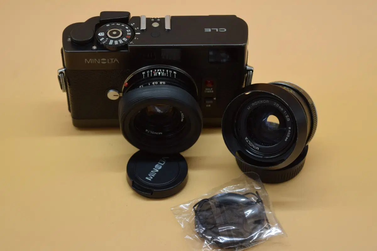 [입문용 필름카메라] MINOLTA CLE BASIC SET