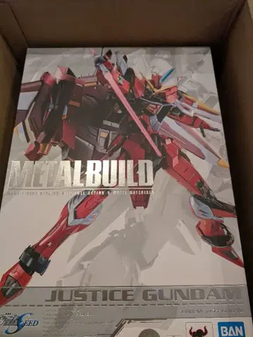 메탈빌드 METAL BUILD 저스티스 건담 미개봉품