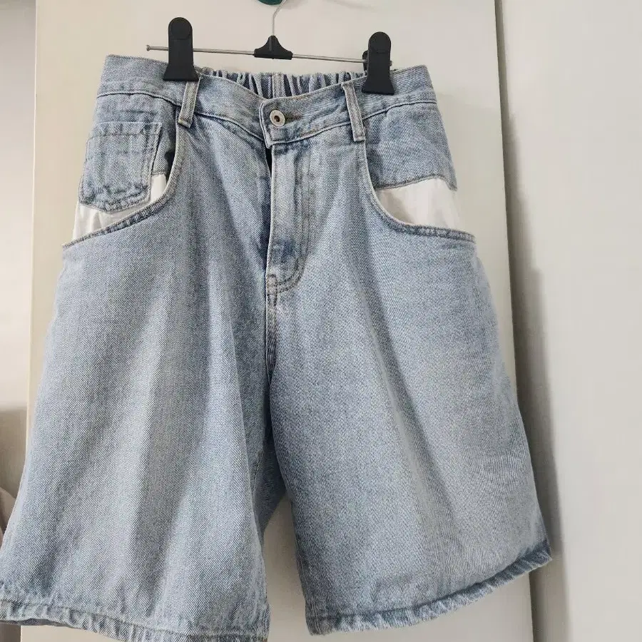 연청 데님반바지