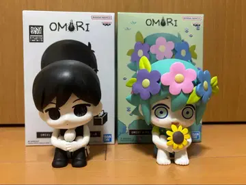 OMORI 앉아 피규어 오모리 바질 2체 세트