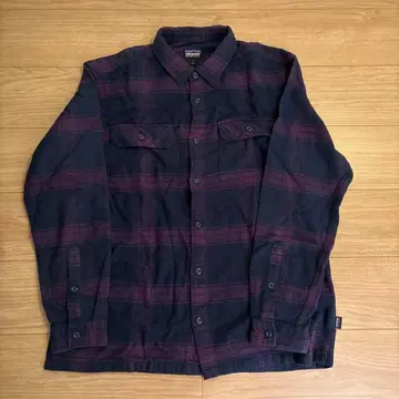 Patagonia 파타고니아 긴팔 셔츠 체크 무늬 남성용 L