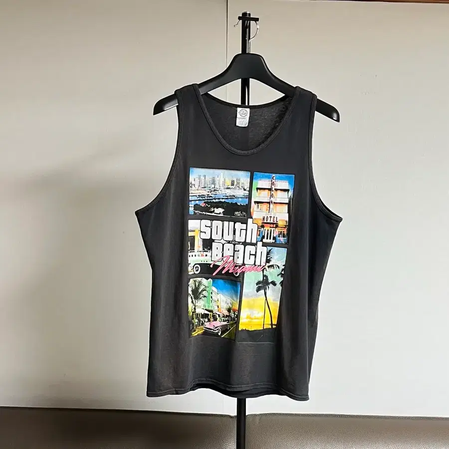 빈티지 GTA 나시 반팔 티셔츠