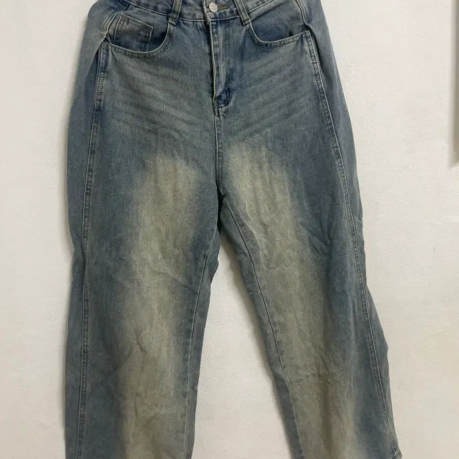 에이블리 벌룬 청바지
