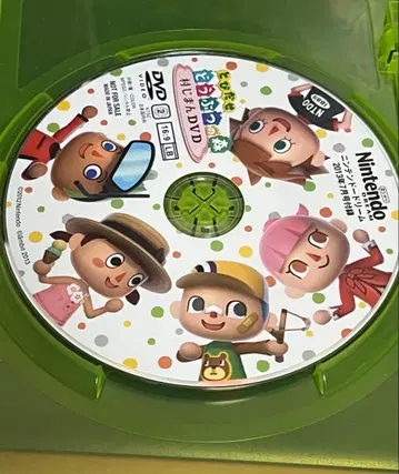 레어템! 동물의 숲 마을 자랑 DVD 닌텐도 드림 부록